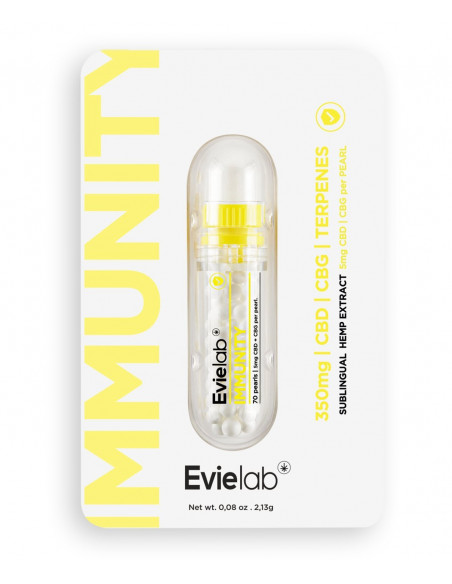 Packaging Immunity cbd Evielab