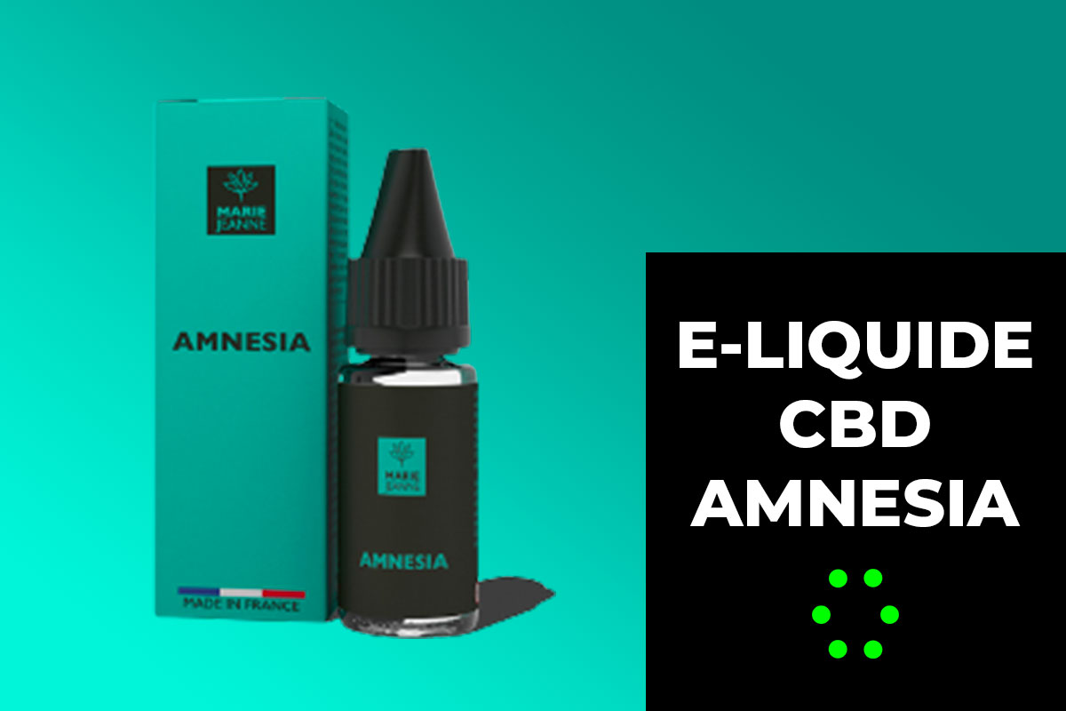 You are currently viewing E-liquide CBD Amnésia by Marie-Jeanne